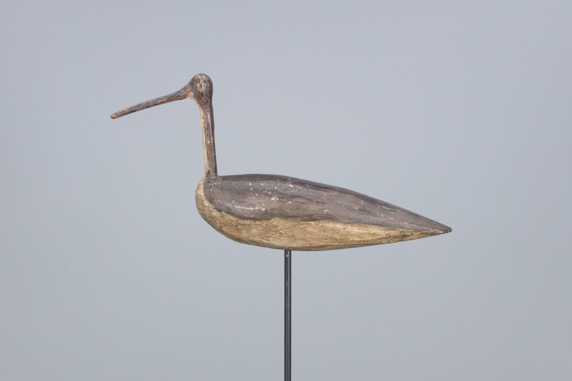 Accuracy varies from decoy to decoy, as seen with this yellowlegs carving from New Jersey. Neither Greater nor Lesser Yellowlegs are hunted much in the United States any more, but they are still hunted in the Caribbean. Copley Fine Art Auctions, LLC