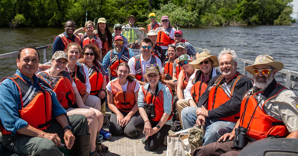 Audubon Takes Minnesota and Wisconsin Policy Makers on Tour of Upper Mississippi - Vimarsana News