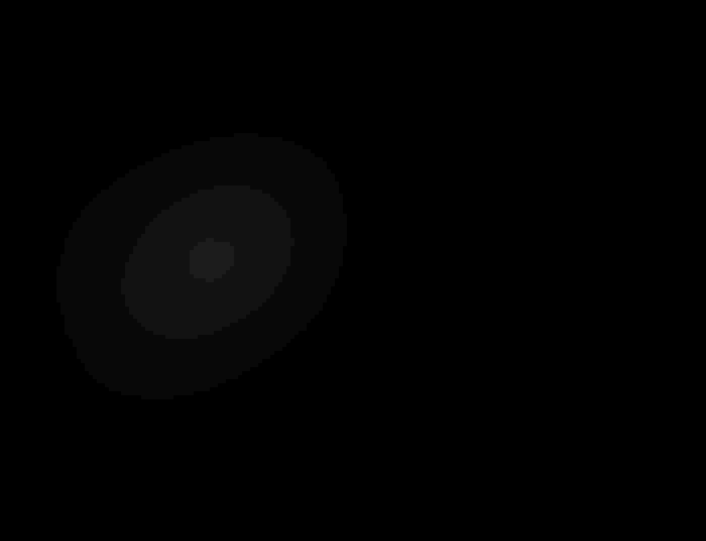 A golden brown owl soars from left to right with outspread wings in what looks like complete darkness. Only his front edge is illuminated, featuring the light-colored edges of his wings and the right profile of his satellite-like face.