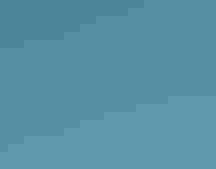 Ring-billed Gull in flight in a blue sky.