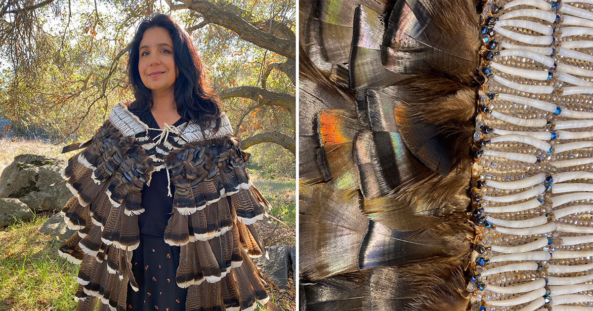 Wild Turkeys Once Again Feature in Traditional Native Fashions Wild Turkeys Once Again Feature in Traditional Native Fashions