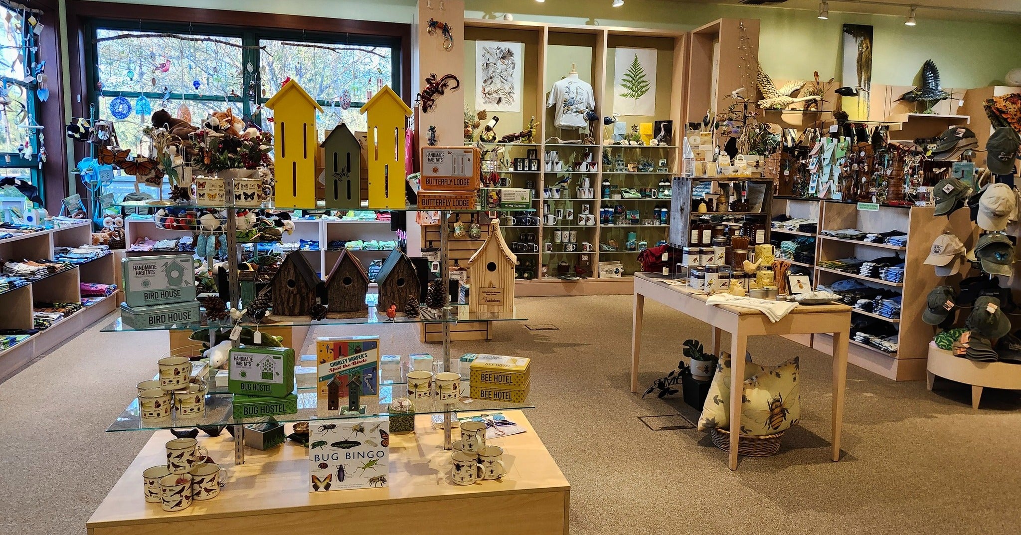 Nature store interior