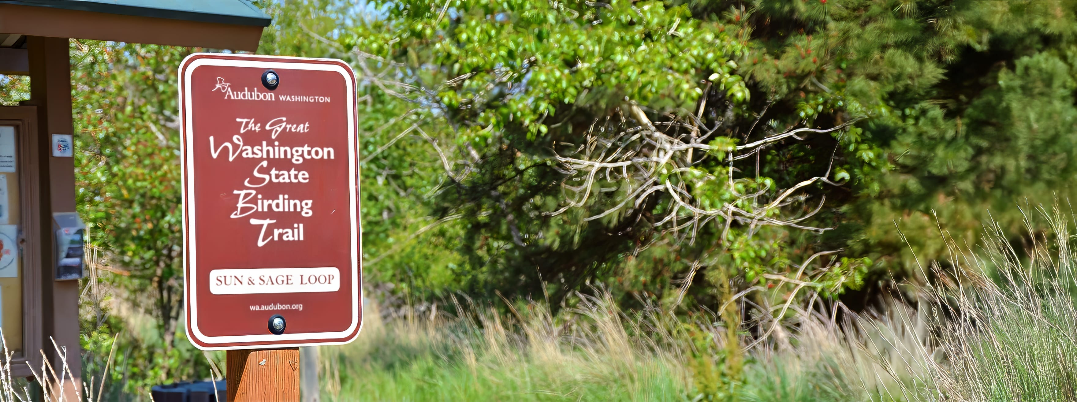 The Great Washington State Birding Trail Sign
