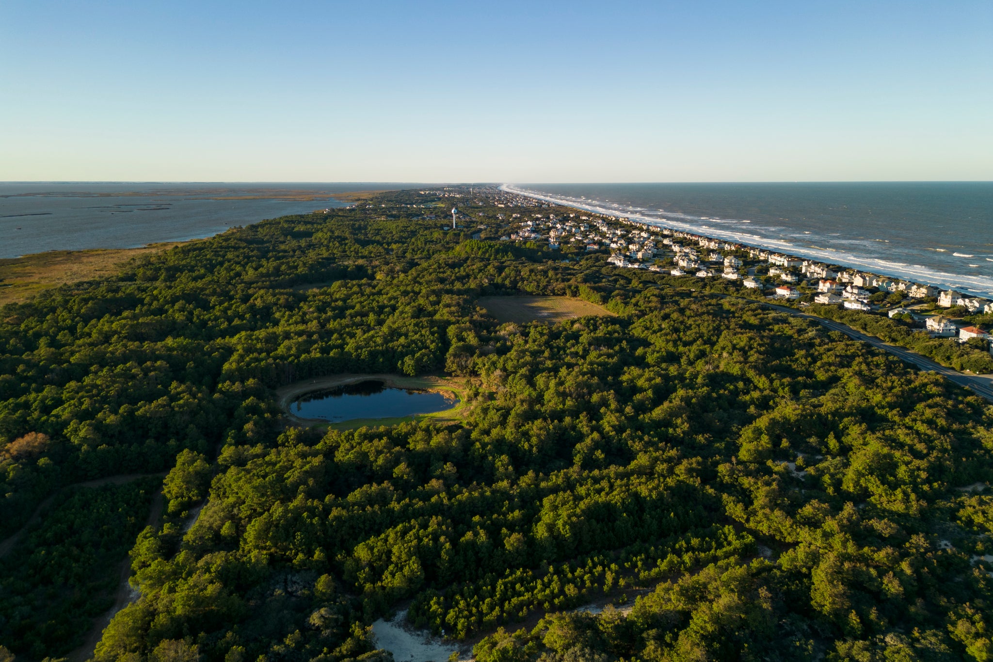 Pine Island sanctuary on the Outer Banks
