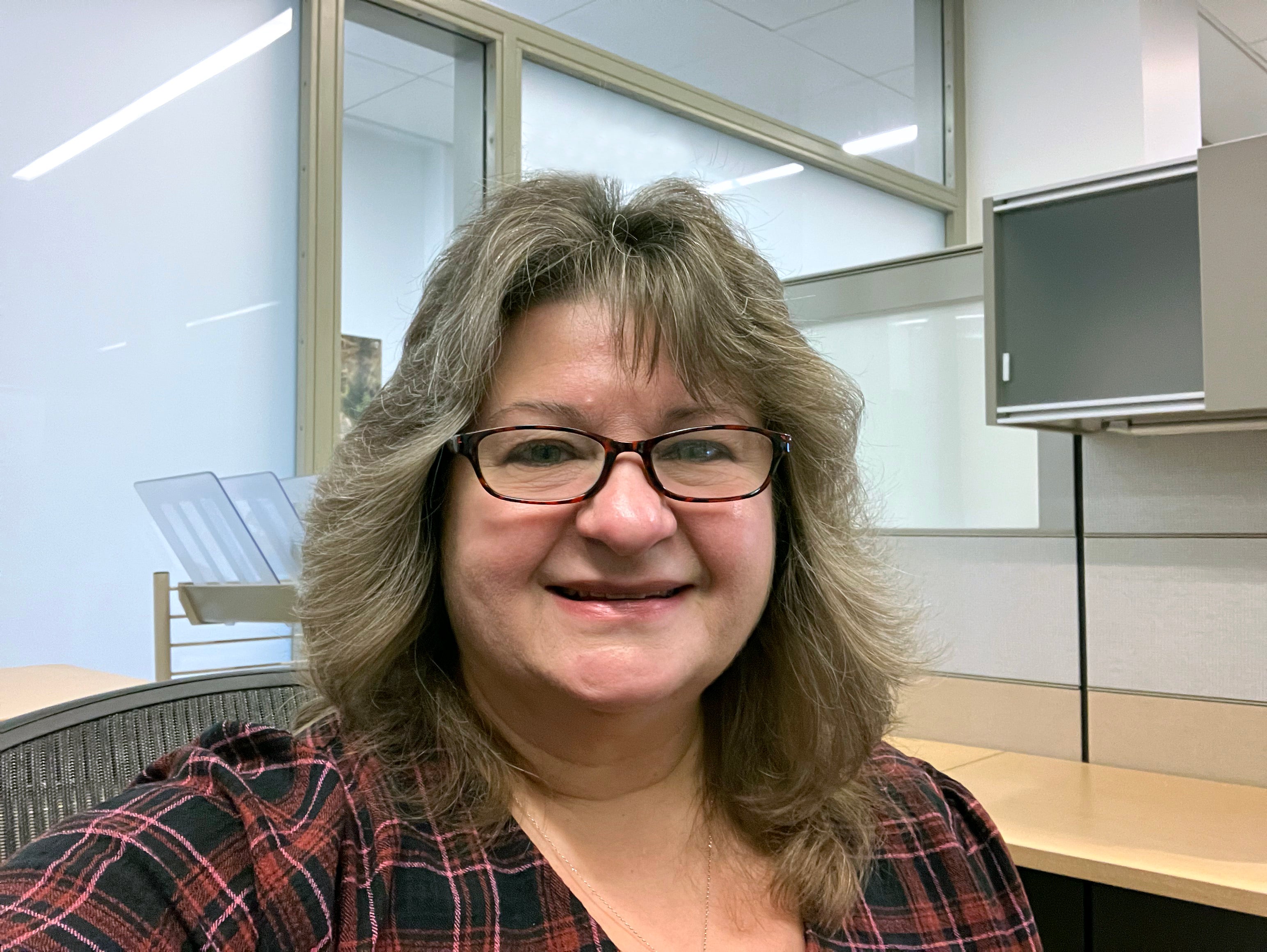 A photo of Terry Mingle in an office setting