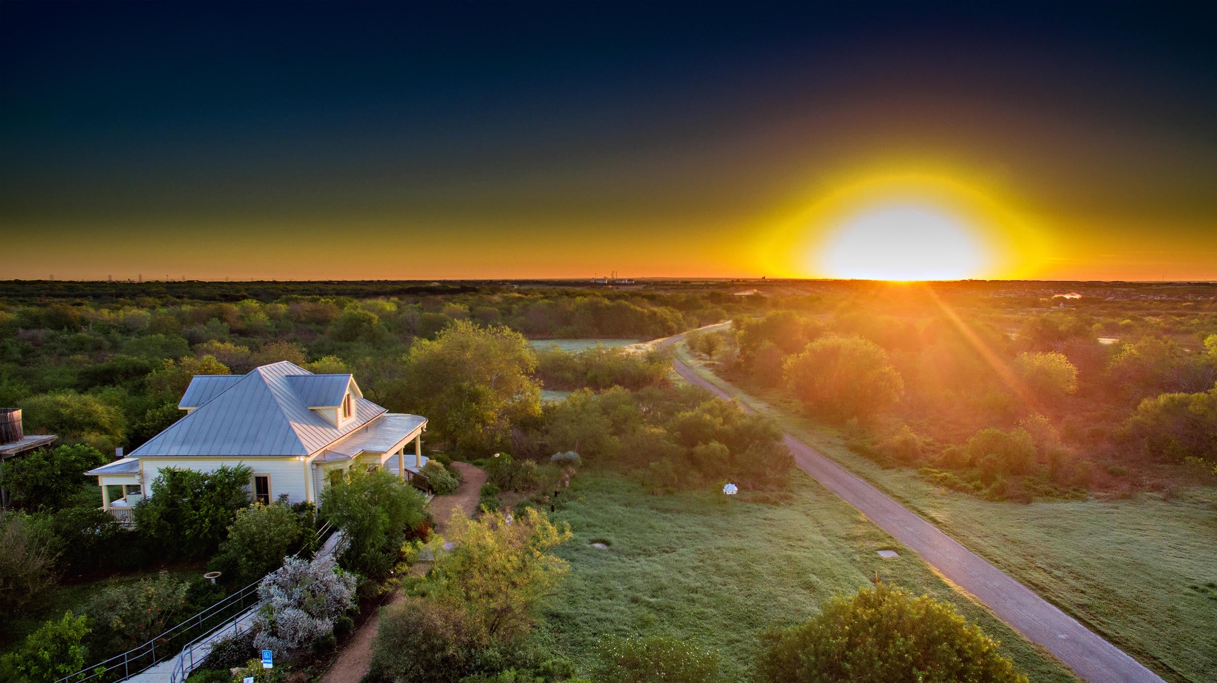 The Leeper House and Center grounds