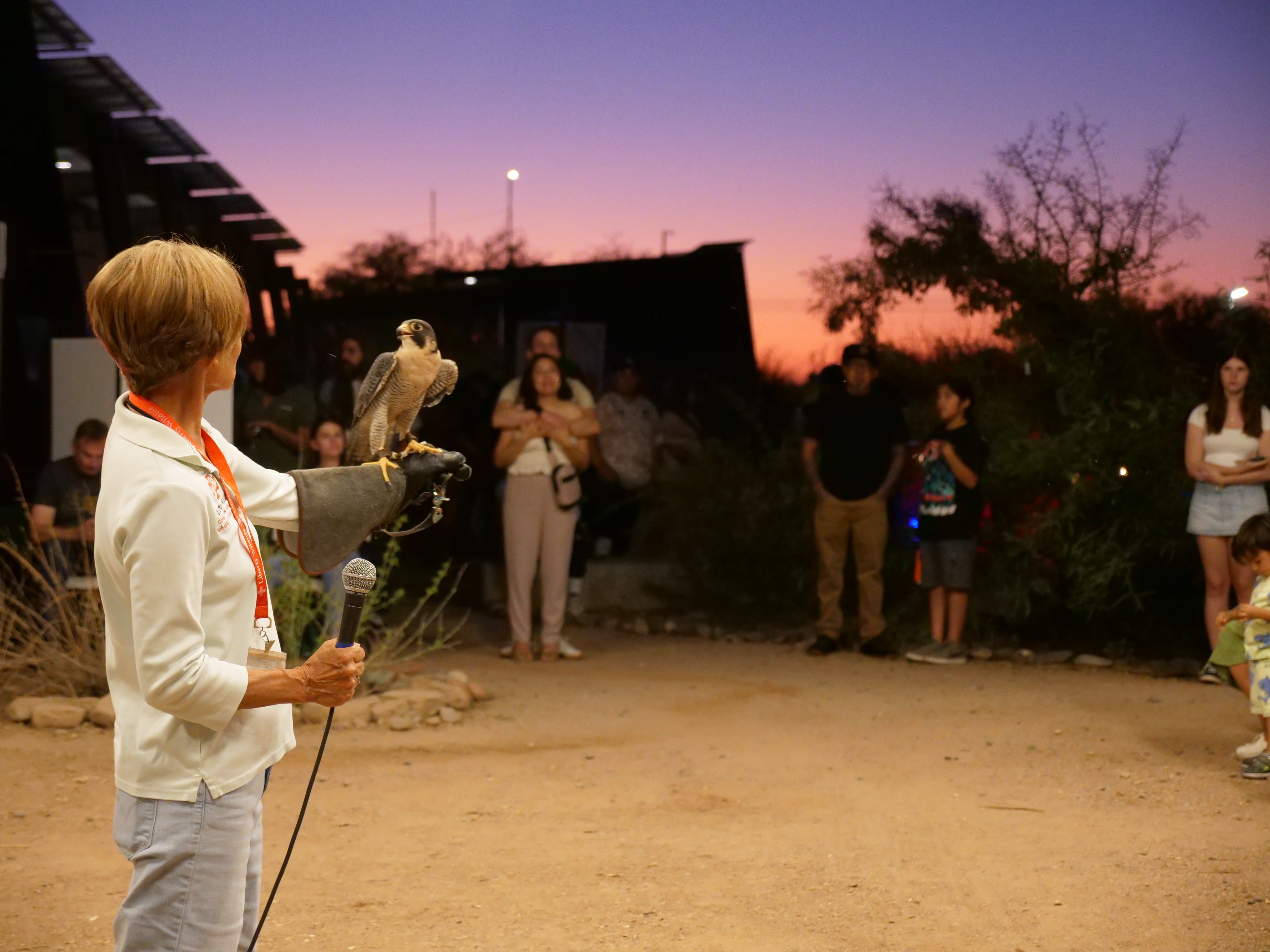 Liberty Wildlife Presentation. Photo: Danny Roper-Jones/Audubon Southwest