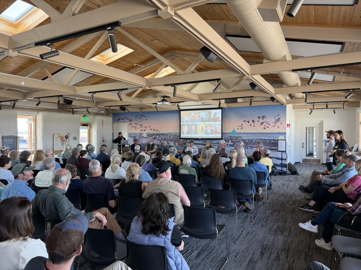 panel discussion and audience