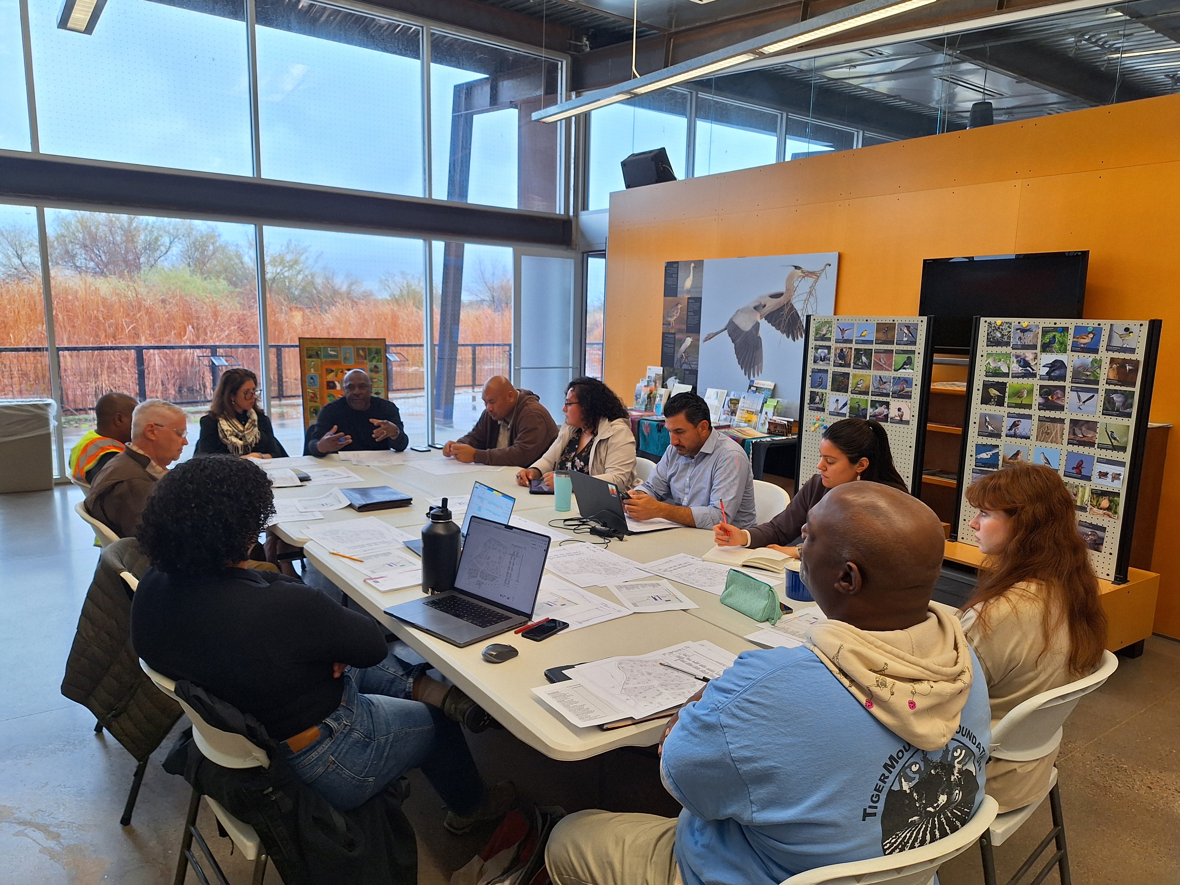 Rio Nature Network Meeting. Photo: Danny Roper-Jones/ Audubon Southwest