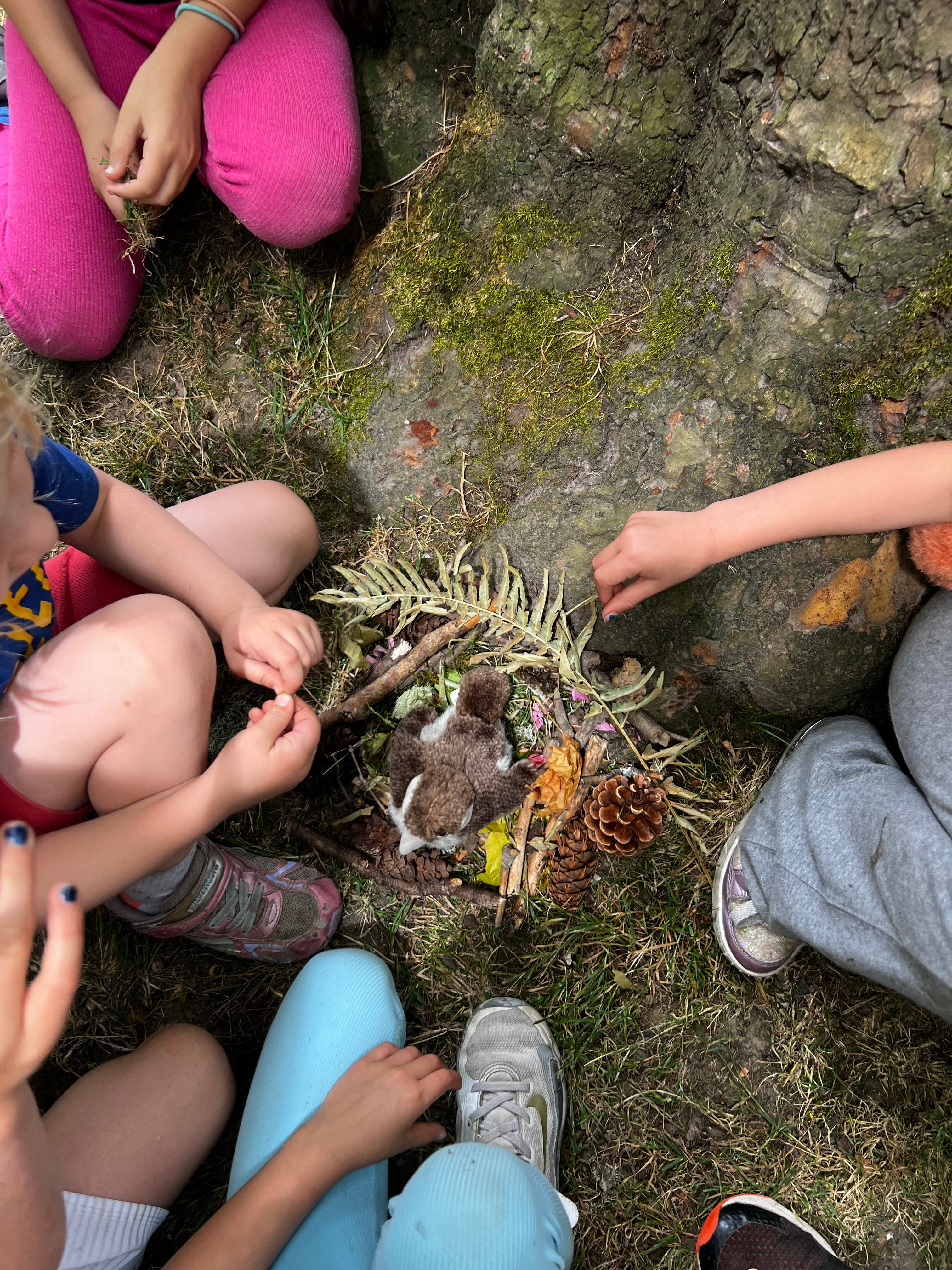 Summer camp kids at Seward Park