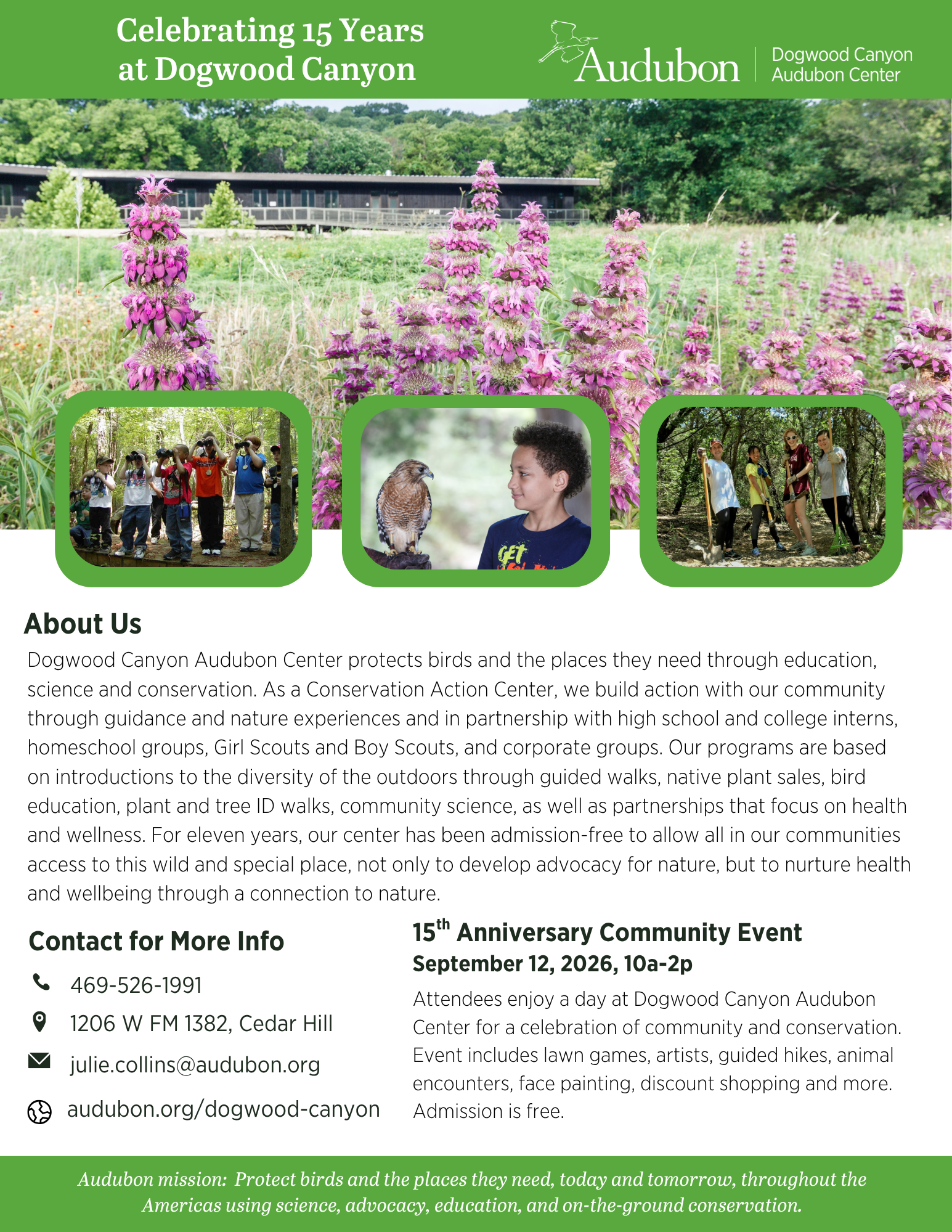 15th Anniversary DCAC Event Overview