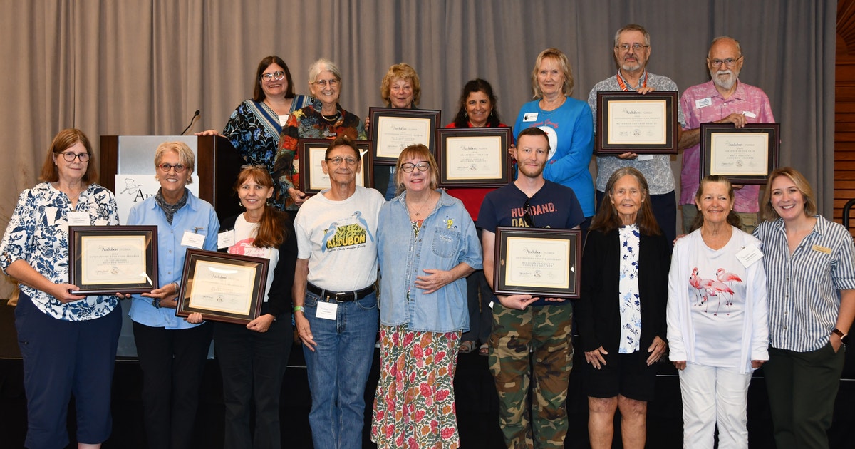 Audubon Florida Recognizes Chapter Leaders at Assembly With Annual Awards