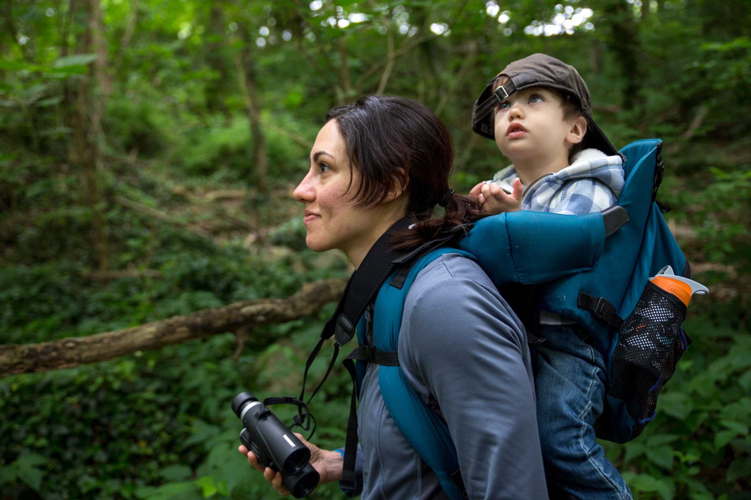 Birding in Baltimore is a family affair: Five toddlers and their parents joined us for the walk in Wyman Park. Camilla Cerea/Audubon