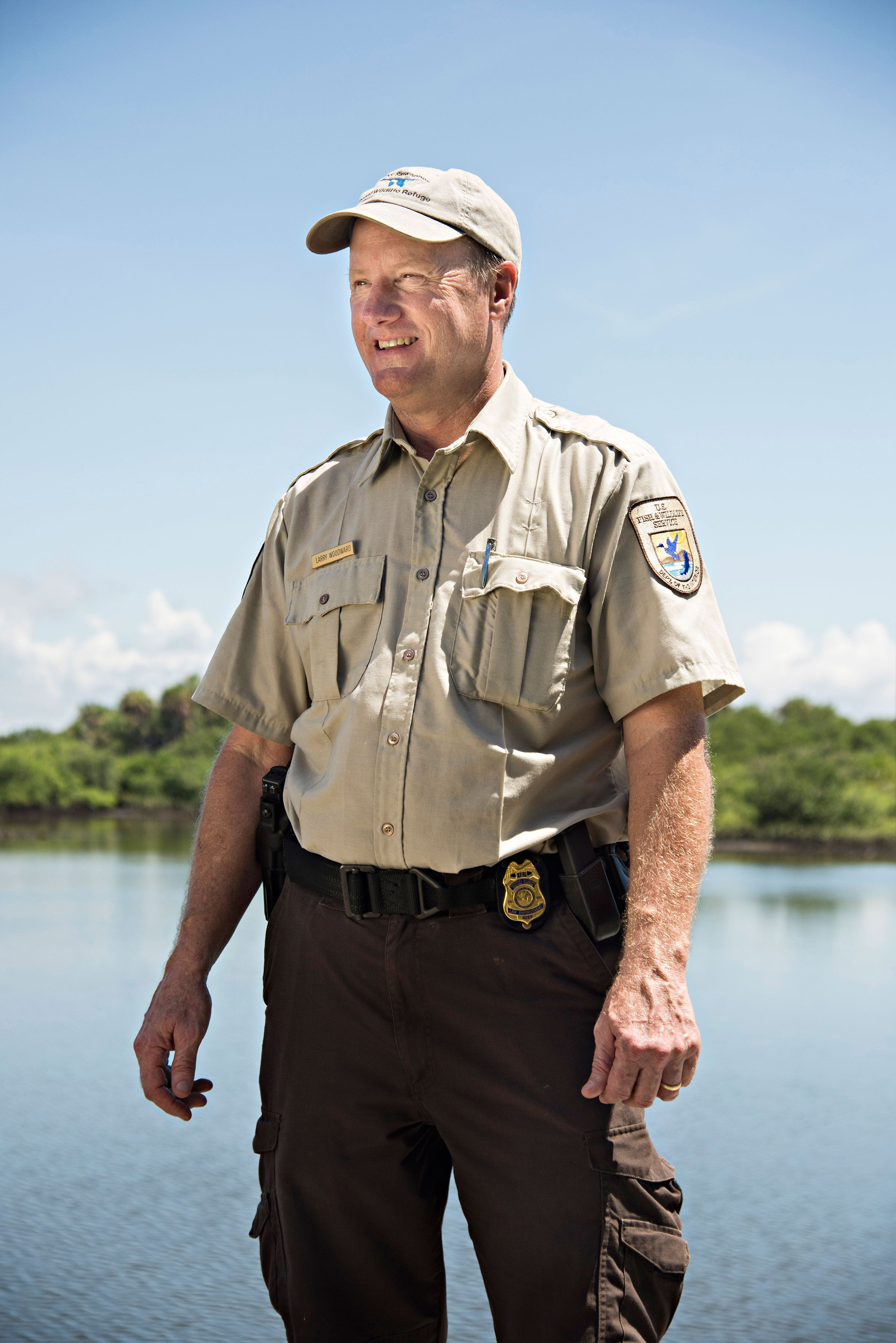 Deputy refuge manager Larry Woodward. Melissa Lyttle