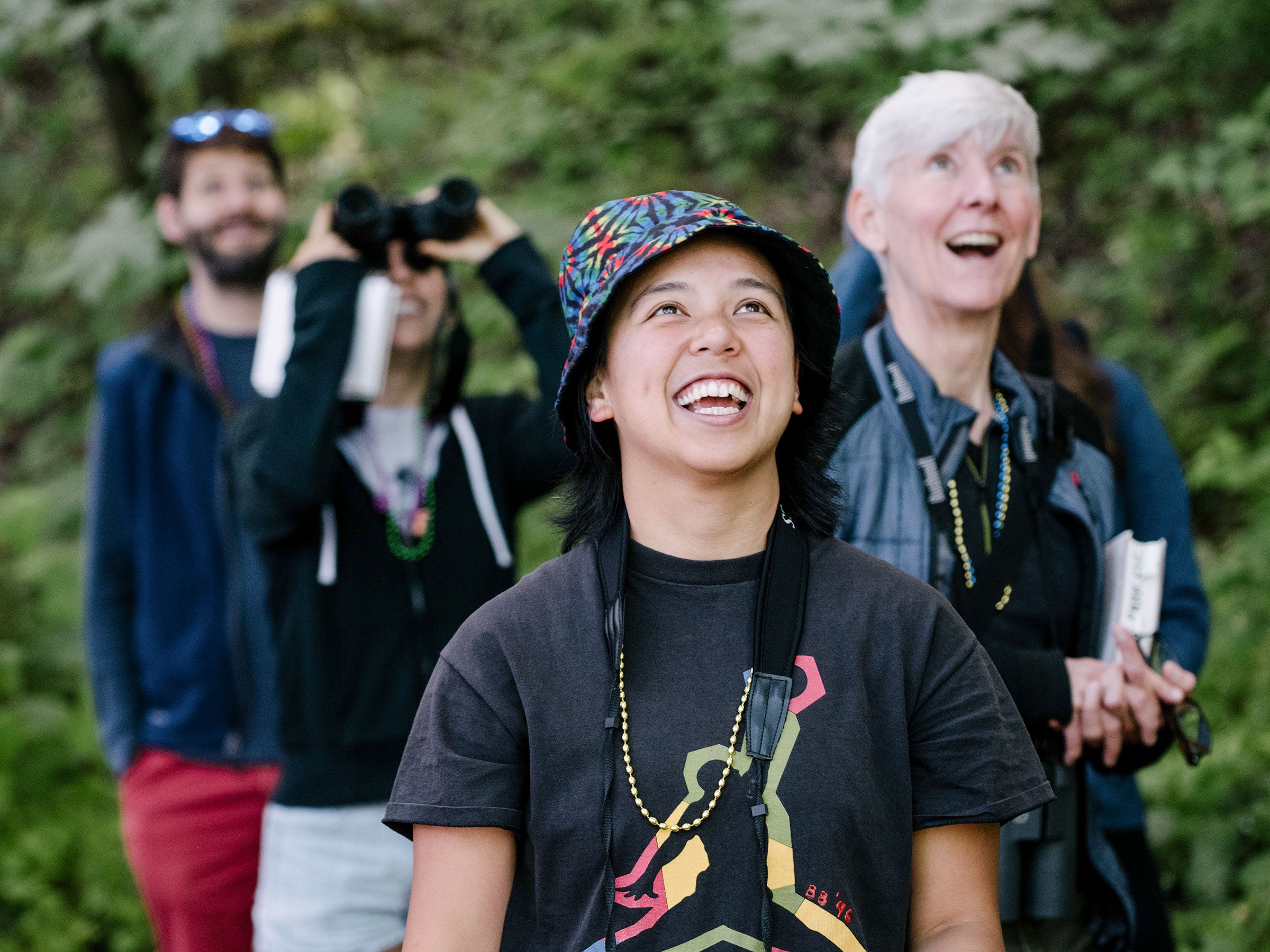 Let's Go Birding Together event in Seattle. Grant Hindsley