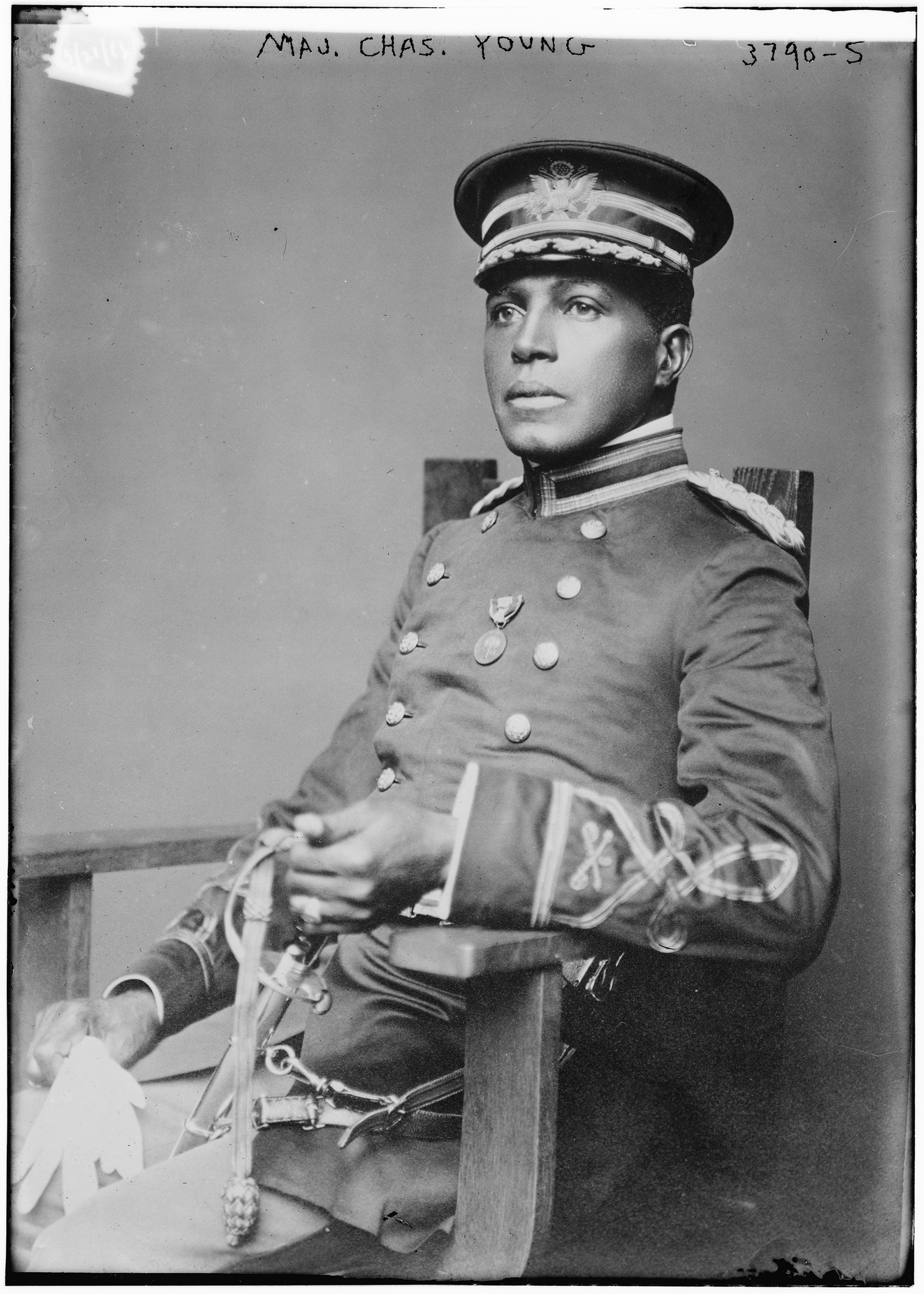Charles Young, 1916. Library of Congress