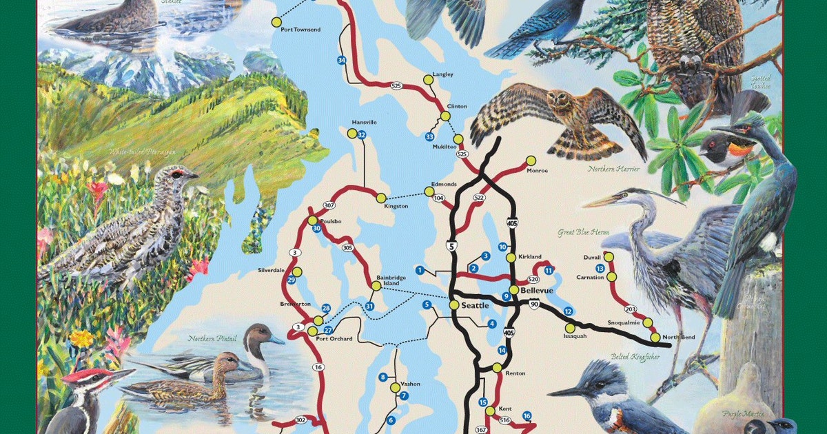 Parks Publication Highlights Newest Birding Trail Map | Audubon