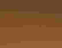 a view of an open room with banners and signs