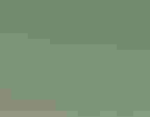 An open-walled shelter surrounded by trees, sitting in front of a pond.