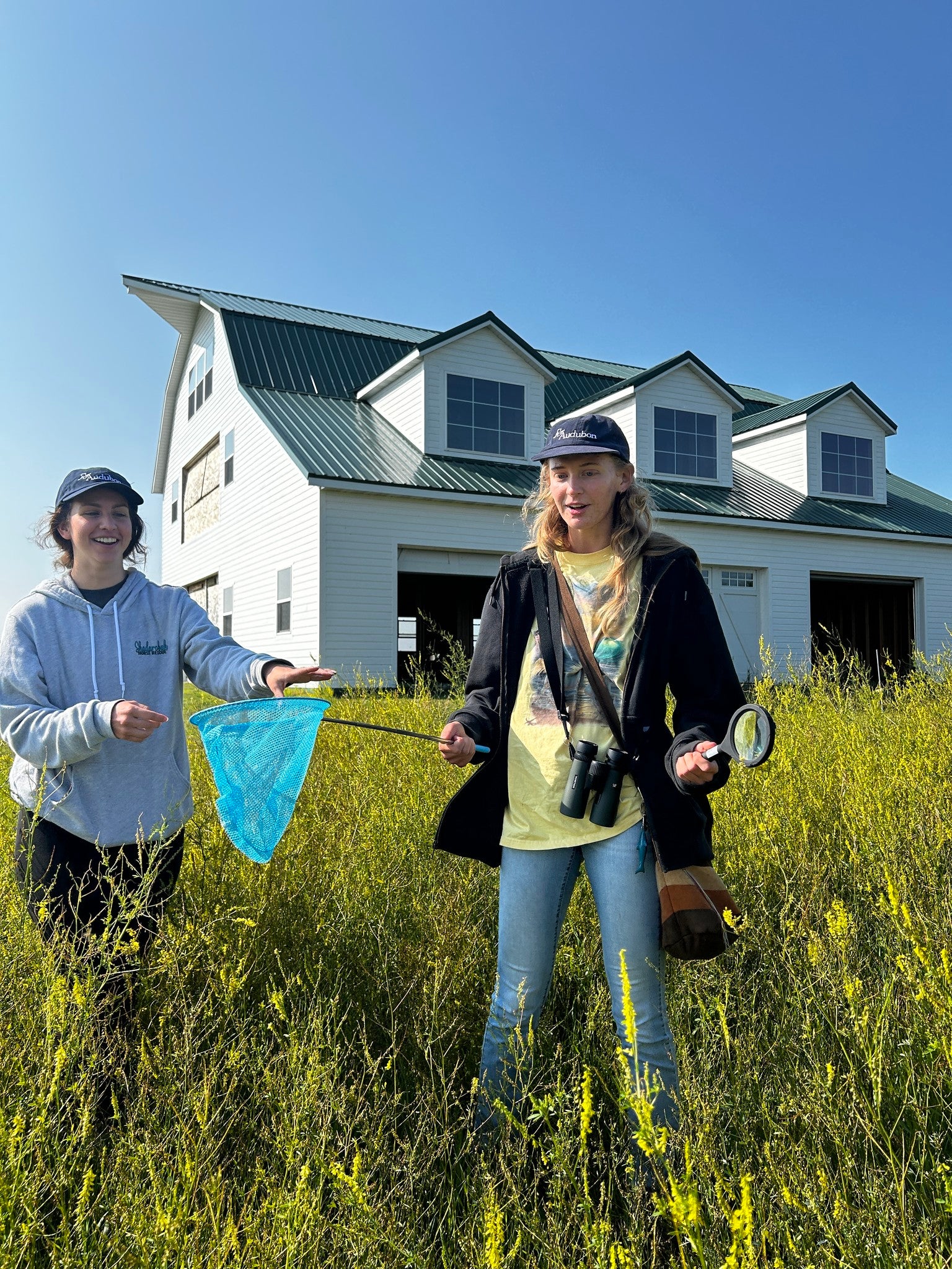 Two women at Women in Conservation event