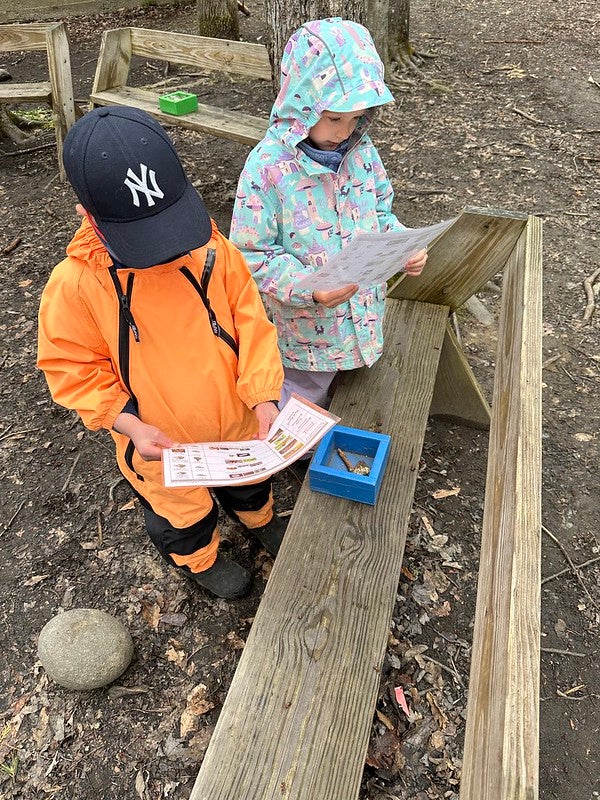 Students IDing nests