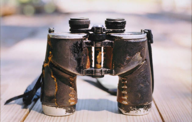 Chandler Robbins' binoculars Robert Wright
