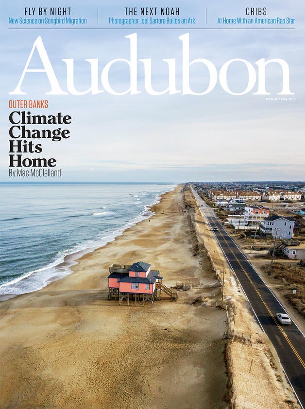 Twenty years ago this house on a stretch of beach between Route 12 and the Atlantic Ocean in Kitty Hawk, North Carolina, had plenty of neighbors. All of them have since been moved—or fallen into the sea. Dan Waters Photography